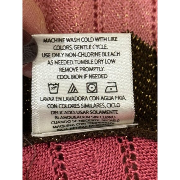 Vintage No Boundaries Y2K Spaghetti Strap Knit Fitted Sweater Cami Sz 11/13 USA - Picture 6 of 7